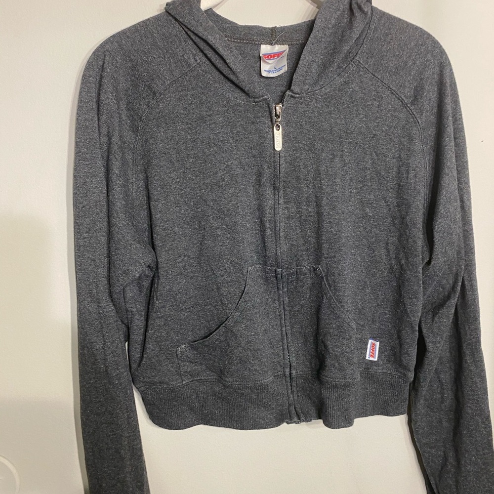 Soffe cropped hoodie